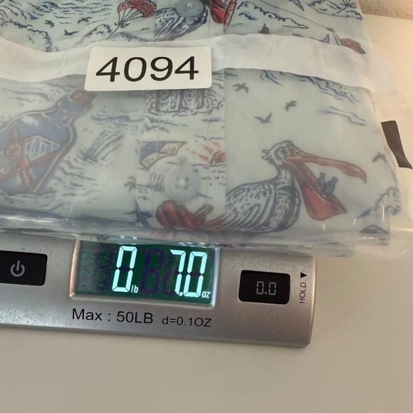 Columbia Shirt Men Small Blue Hawaiian Tropical Button Up Short Sleeves Beach - Picture 10 of 10